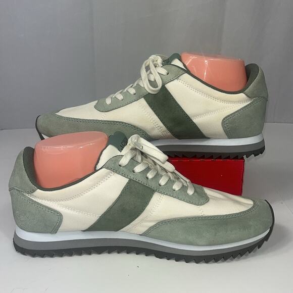 J. Crew Light Mint Green Trainer Sneaker. - Picture 4 of 12